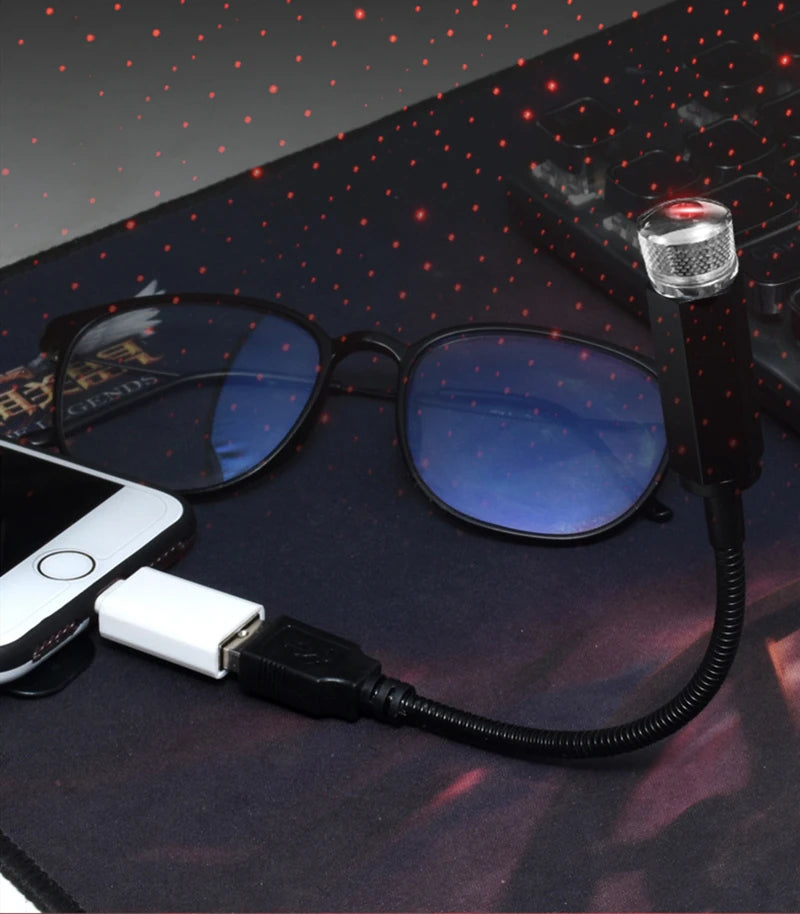 LED Car USB Atmosphere Lamp Decoration Light Accessories For audi a4 a5 a6 b5 b6 b7 q3 q5 q7 rs quattro c5 c6 tt sline a3 A7