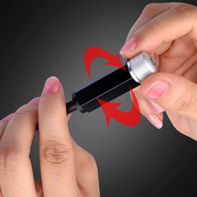 LED Car USB Atmosphere Lamp Decoration Light Accessories For audi a4 a5 a6 b5 b6 b7 q3 q5 q7 rs quattro c5 c6 tt sline a3 A7