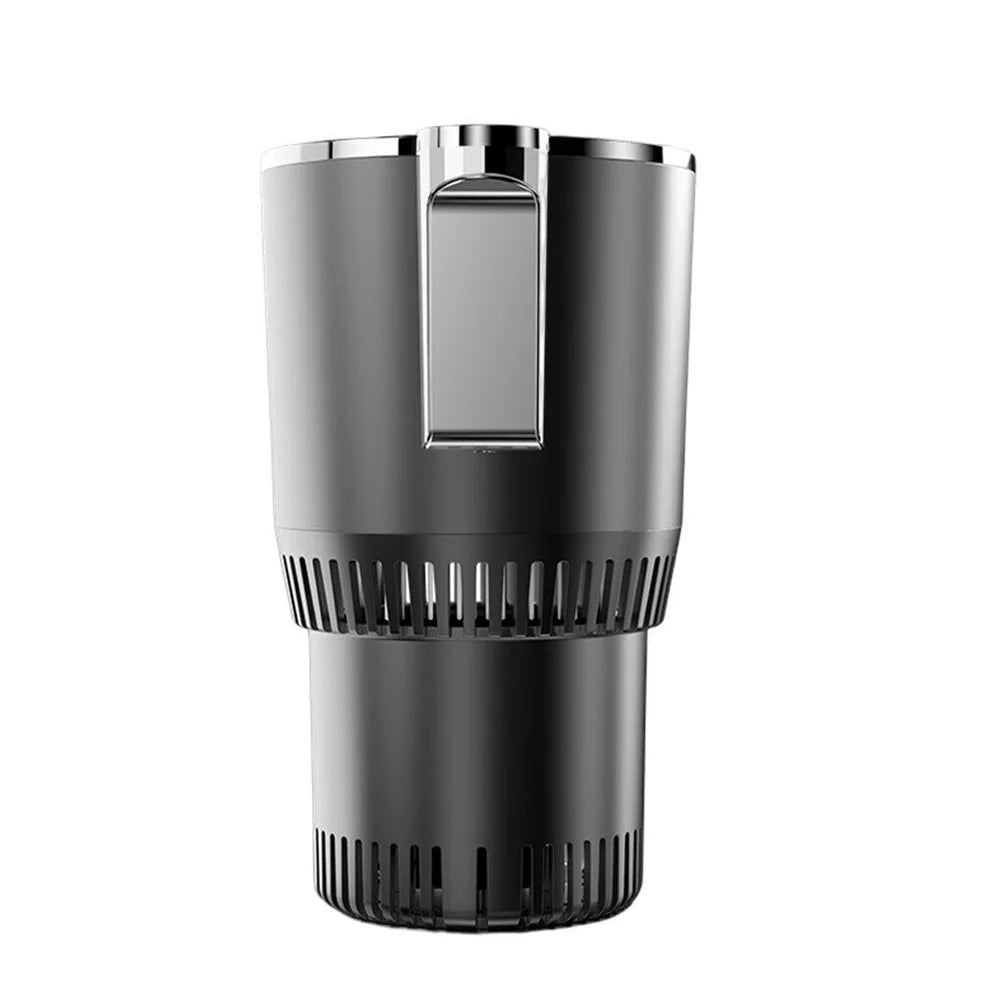 Smart Car 2-In-1 Hot And Cold Cup Drinks Holder Home Fast Refrigeration Cooling/Heating Mini Touch Screen Beverage Mug