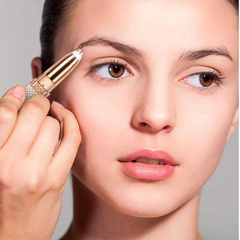 Micro Epilator for Ladies Eyebrow Trimmer Woman Epilator Machine Electric 4 In 1 Wet and Dry Use Painless Hair Remover Shaver