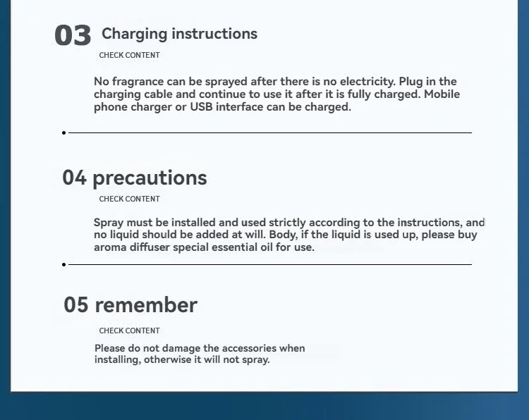 XMSJ Smart Car Air Freshener AI Rechargeable Car Aroma Diffuser Smart eyes 4 Levels of Adjustable Intelligent Car Diffuser Gift