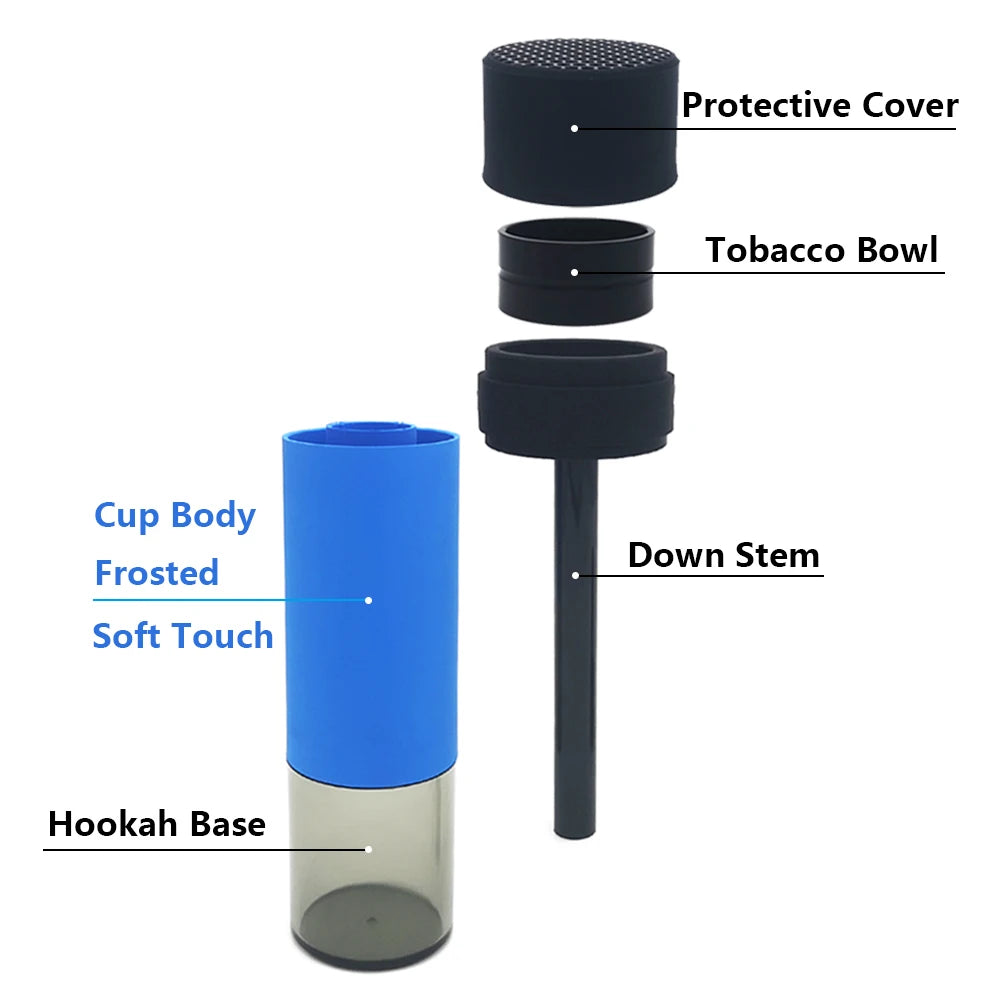 Portable Shisha Hookah Set Arabic Hookah Cup Removable Fashionable Hookah Holder Portable Car Hookah Household Hookah In The Car