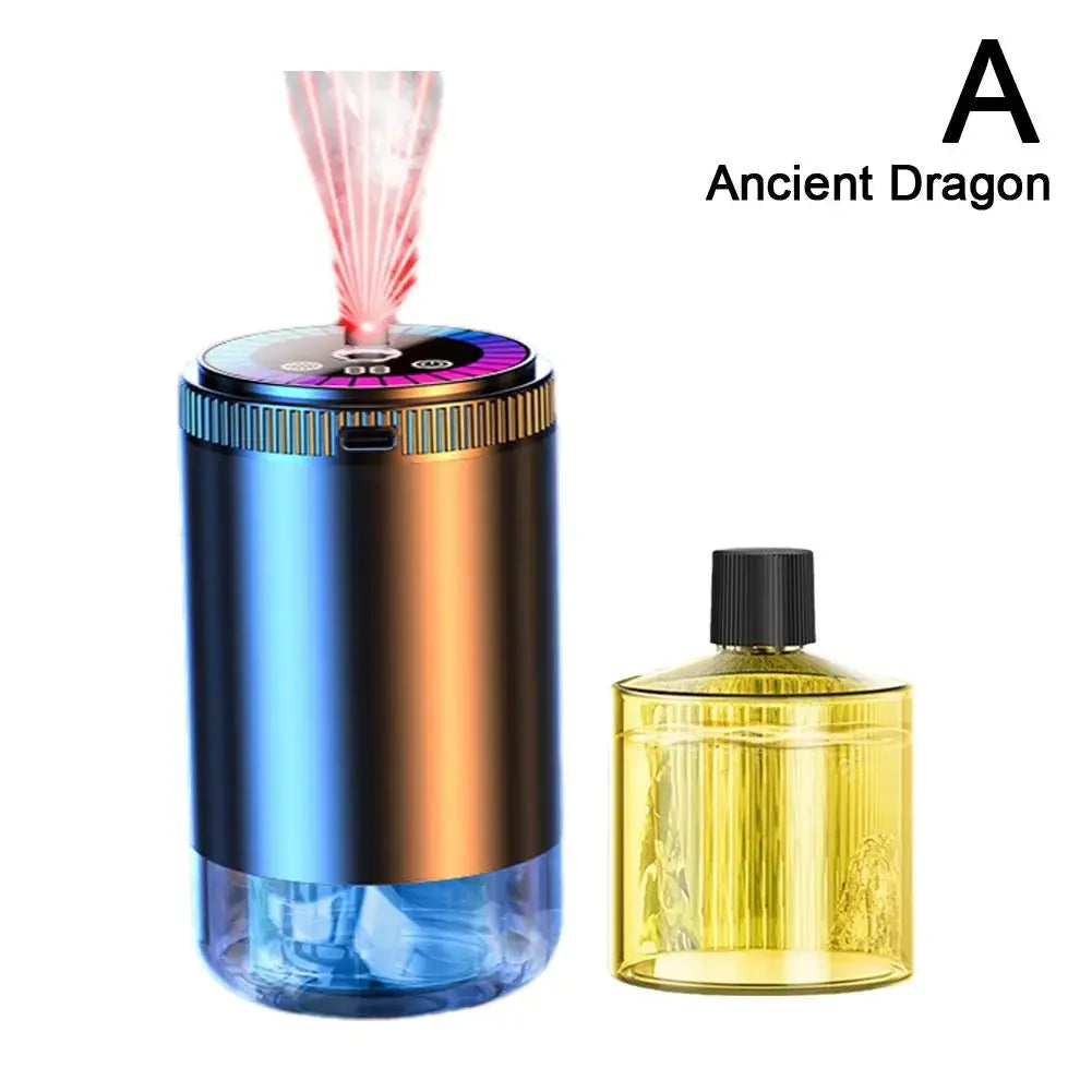 Car Electric Air Diffuser Aroma Humidifier Car Odor Interior Scent Stop Light Eliminator Start Car Aromatherapy Deodorizer O4R8