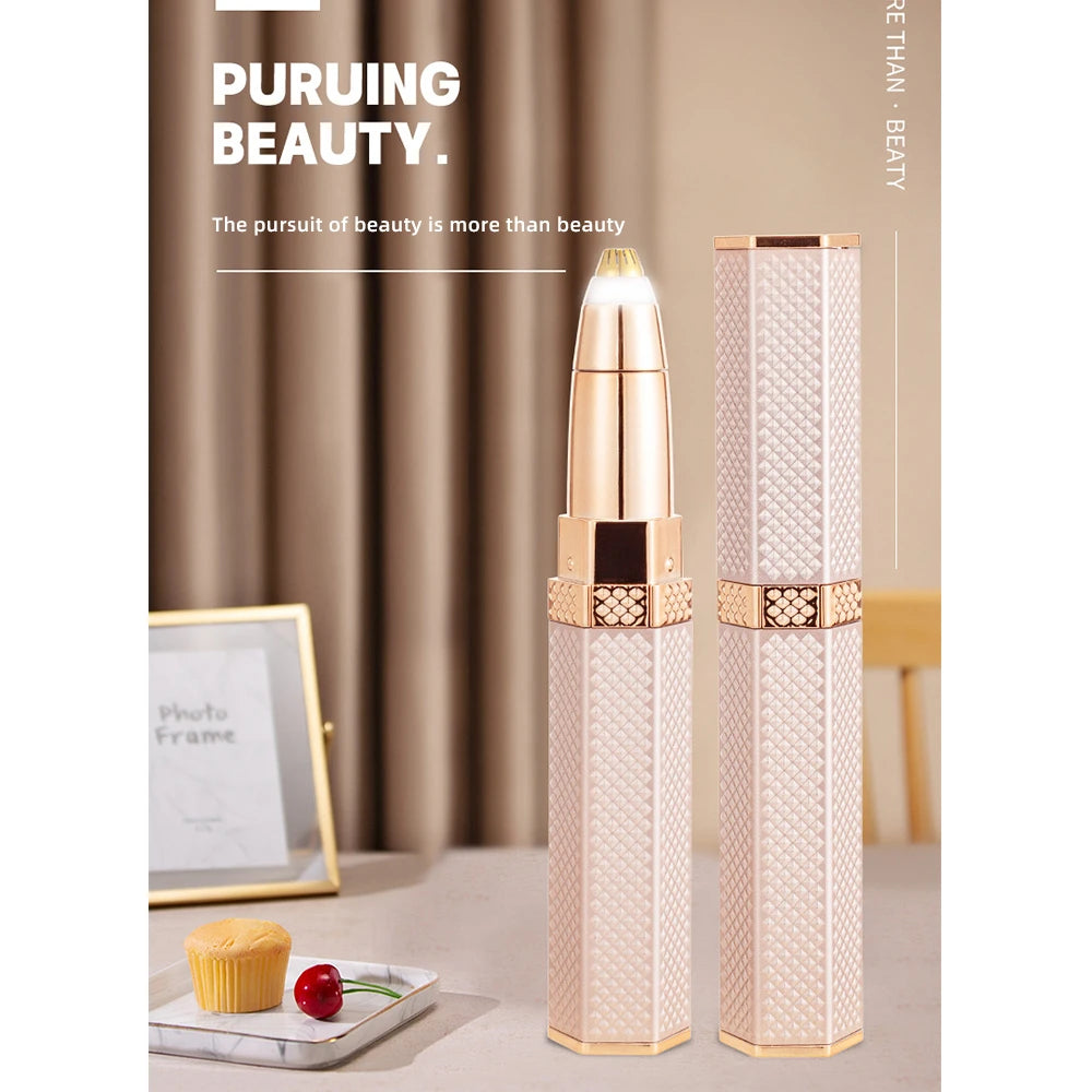 Micro Epilator for Ladies Eyebrow Trimmer Woman Epilator Machine Electric 4 In 1 Wet and Dry Use Painless Hair Remover Shaver