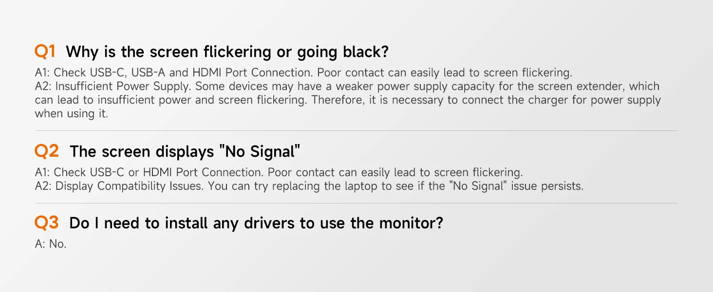 Dopesplay 14.1inch Portable Monitors 1200P FHD IPS Single Dual Second Screen Extender Display For Phone PC Mac 13.3-17" Laptops