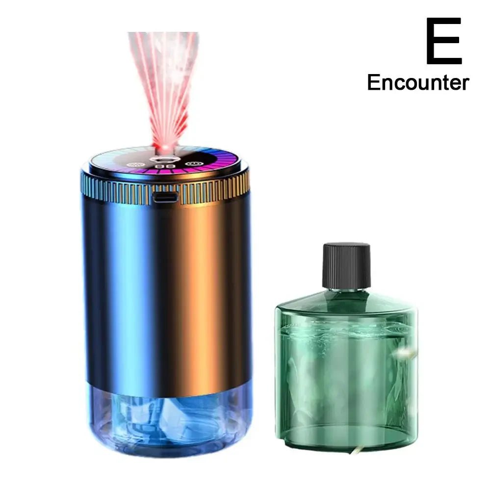 Car Electric Air Diffuser Aroma Humidifier Car Odor Interior Scent Stop Light Eliminator Start Car Aromatherapy Deodorizer O4R8