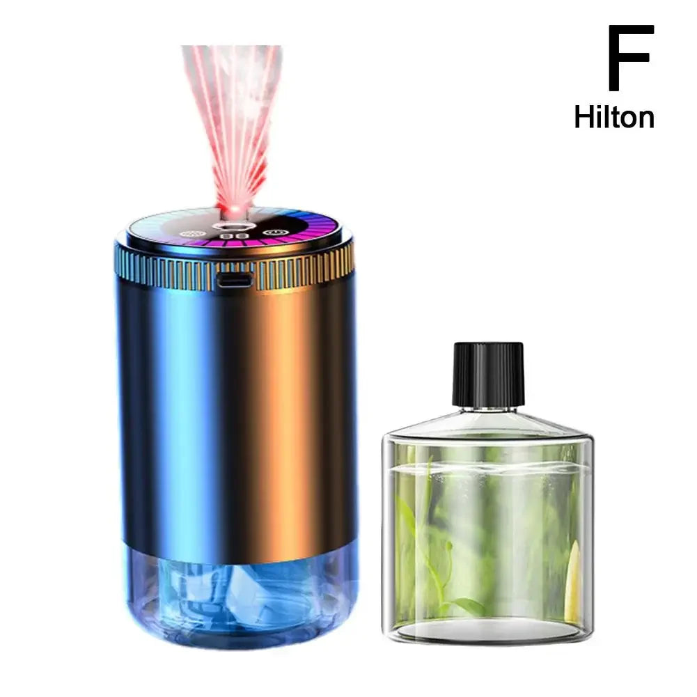 Car Electric Air Diffuser Aroma Humidifier Car Odor Interior Scent Stop Light Eliminator Start Car Aromatherapy Deodorizer O4R8
