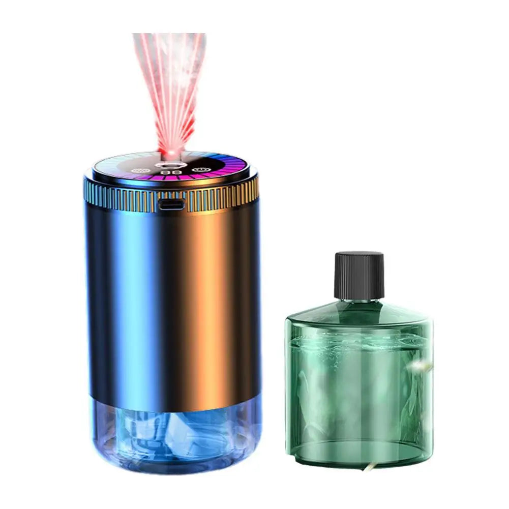Car Electric Air Diffuser Aroma Humidifier Car Odor Interior Scent Stop Light Eliminator Start Car Aromatherapy Deodorizer O4R8